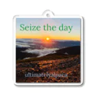 ultimatelyalpacaのSeize the day Acrylic Key Chain