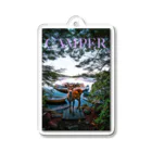 outdoor lifeのcamper  Acrylic Key Chain