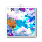 林檎.のDigital sky Acrylic Key Chain