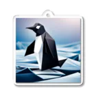 Hamatsukiのペンギン（折り紙風） Acrylic Key Chain