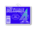 DELTA⊿のDELTAMAN Acrylic Key Chain