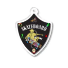 CyberArmadilloのスケートボード Acrylic Key Chain