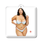 japanshopeesのPlus Size Swimwear Beachwear Bathing Suit Women One Piece Swimsuit Zindel アクリルキーホルダー