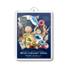 Miyuki chalkart worksのMiyuki Chalkart Works 看板 Acrylic Key Chain