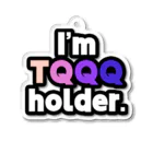 ゆでがえる(非正規こどおじでも底辺セミリタイアできますか?)のI'm TQQQ holder. Acrylic Key Chain