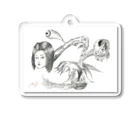 妖怪 水姫城-Yokai.Mizukijyo-ฅ^ơωơ^ฅ♡の『根古水ヒメの妖カイ画』3.ロクロクビ Acrylic Key Chain