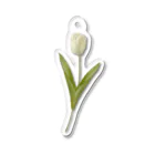 rilybiiのCream Tulip Acrylic Key Chain