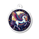 HMTの天馬と月「Pegasus and the moon」 Acrylic Key Chain