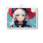 tokyo_citypopのkawaii 東京ガールアート Acrylic Key Chain