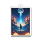 卯月なのかのMountain Journey　〜峻険の先に待つ絶景の旅〜　No.1「朝を呼ぶ」 Acrylic Key Chain