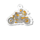 77Artcoのcafe racer#1 Acrylic Key Chain