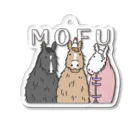 moca🥕の冬毛のお馬さん(MOFU小物) アクリルキーホルダー