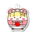 ひなこ婆ちゃんのぽよひな Acrylic Key Chain