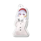 緑野アイスの雪ちゃんキーホルダー Acrylic Key Chain