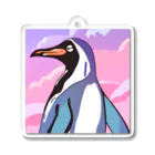 genki121227のお茶目なペンギン Acrylic Key Chain