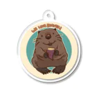 MUTO'sのWE LOVE BEAVER! アクリルキーホルダー