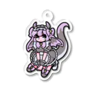 ululu online storeのドラゴンアクリルキーホルダー Acrylic Key Chain