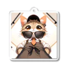 meow-sunniesのスマートニャンコ Acrylic Key Chain