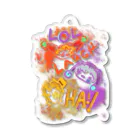 Studio L.O.LのStudio L.O.L【落書きピエロ】 Acrylic Key Chain