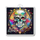 A.SkullのSkull_004 Acrylic Key Chain