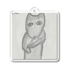 悪の根源血豆犬のシャブシャブ犬 Acrylic Key Chain