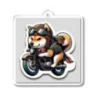 シバライダーロードの柴ライダーロードshiba34 アクリルキーホルダー