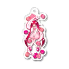 竜宮みかぜのマカロンリュウグウノツカイと竜宮ちゃん Acrylic Key Chain