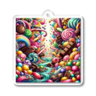 EIMのwelcome to the sweets island!! Acrylic Key Chain