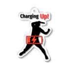 creative-power-labのCharging Up　卓球 Acrylic Key Chain