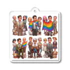 KyleのLGBTQサポート Acrylic Key Chain