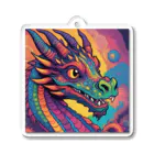 DORAGONIAのサイケドラゴン Acrylic Key Chain