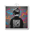 tatsujieの『怪しい男』 Acrylic Key Chain