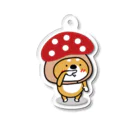 き、きのこけん。売店。のき、きのこけん。えっへん。 Acrylic Key Chain