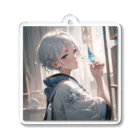 中原ひろふみの望月響 Acrylic Key Chain