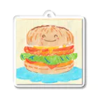 ユンズローズのバーガーくん アクリルキーホルダー