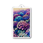 sukoyaの紫陽花の彩り Acrylic Key Chain