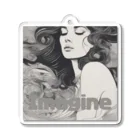 MOONのImagineシリーズ４ Acrylic Key Chain