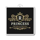 ROYAL Princessのゴージャスロゴブランド アクリルキーホルダー