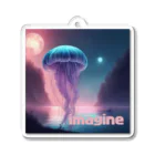 MOONのimagine　moonシリーズ２ Acrylic Key Chain