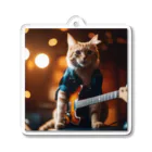 kawaii_catのKawaii Rock Cat Acrylic Key Chain