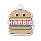 charlolの🍔ハンビーちゃん アクリルキーホルダー