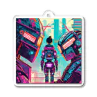 kokoleca_designのTOKYO BOT: 都市探索 Acrylic Key Chain