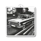 彩り屋のCLASSICcar Acrylic Key Chain