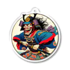 manyou-lab_Ukiyo-eの浮世絵 ド派手侍 Ukiyoe Flamboyant Samurai [UDS-DL-SR001-0001] アクリルキーホルダー