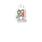 マシマシの仲良しななみんとおつるコラボグッズ🤎 Acrylic Key Chain