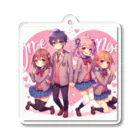 SKY&Dの萌え萌え Acrylic Key Chain