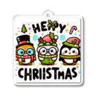 k.a.u.j.7のクリスマスをお祝いする、楽しい仲間たちの集まり！✨ Acrylic Key Chain