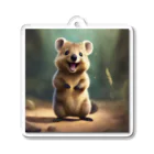 BaobabQuokkaのクオッカワラビーの赤ちゃん Acrylic Key Chain