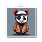 クレイジーパンダのcrazy_panda4 Acrylic Key Chain