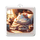 Cat-To-Critter-Fashionのほのぼのな猫 Acrylic Key Chain